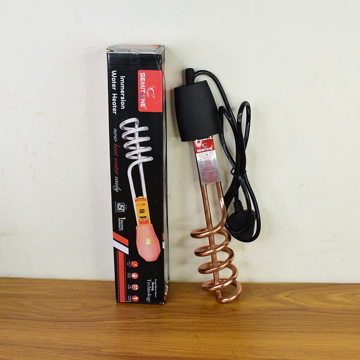 Immersion Water Heater Rod – High-Performance Copper Heating Element with Shockproof Handle Immersion Water Heater Rod – High-Performance Copper Heating Element with Shockproof Handle